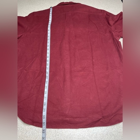 NWT Eddie Bauer Cotton Button Down Long Sleeve Shirt Size Large - Picture 7 of 8